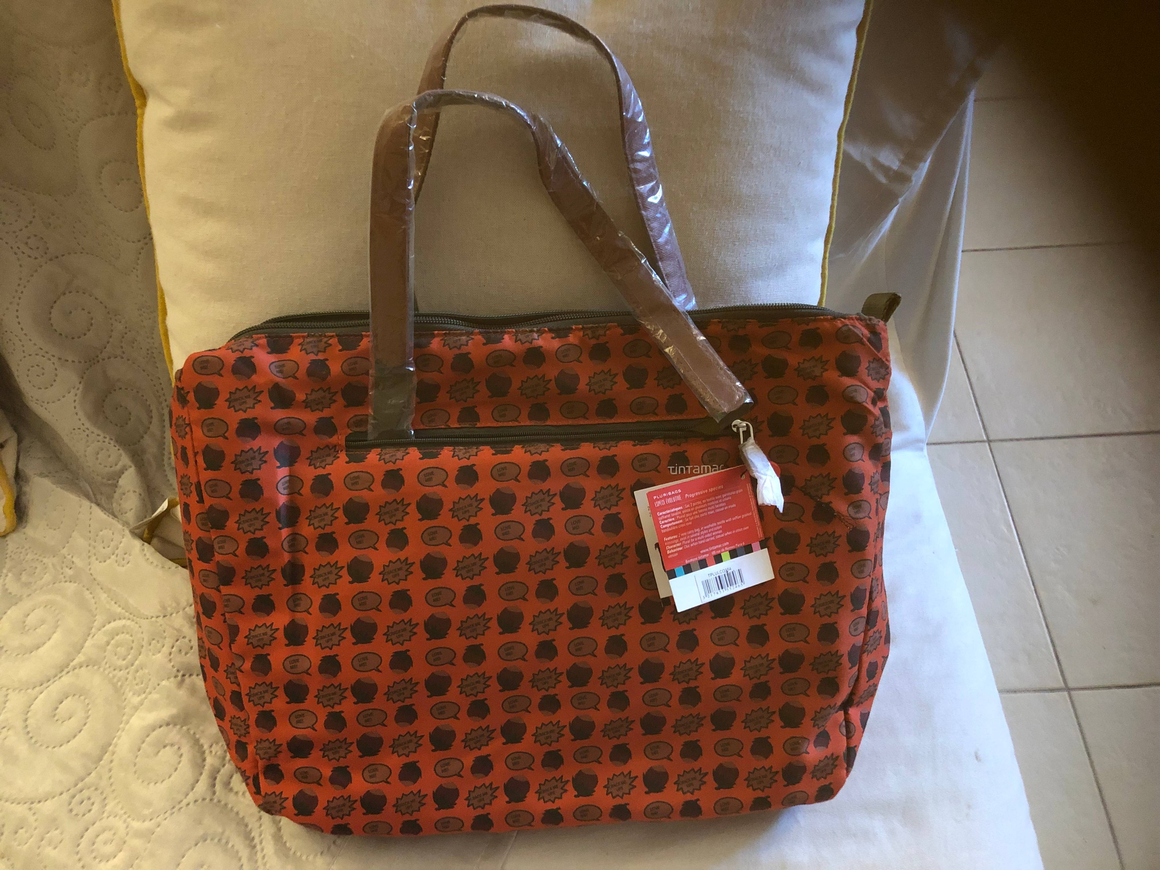 Vends sac neuf Tintamar pluribag Ecureuils Orange