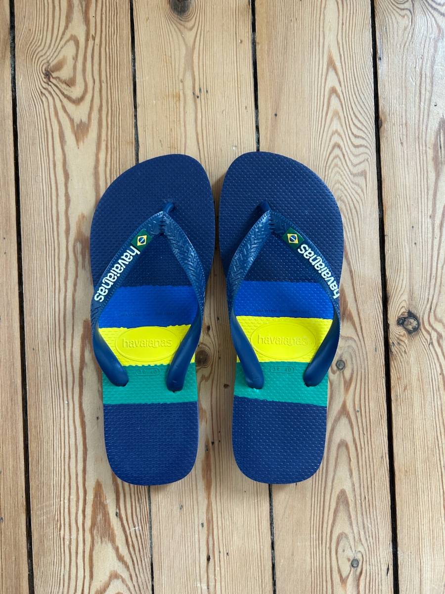 Vends tongs Havaianas Brasil - Pointure 39/40