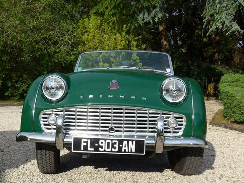 Vends Triumph Tr3a