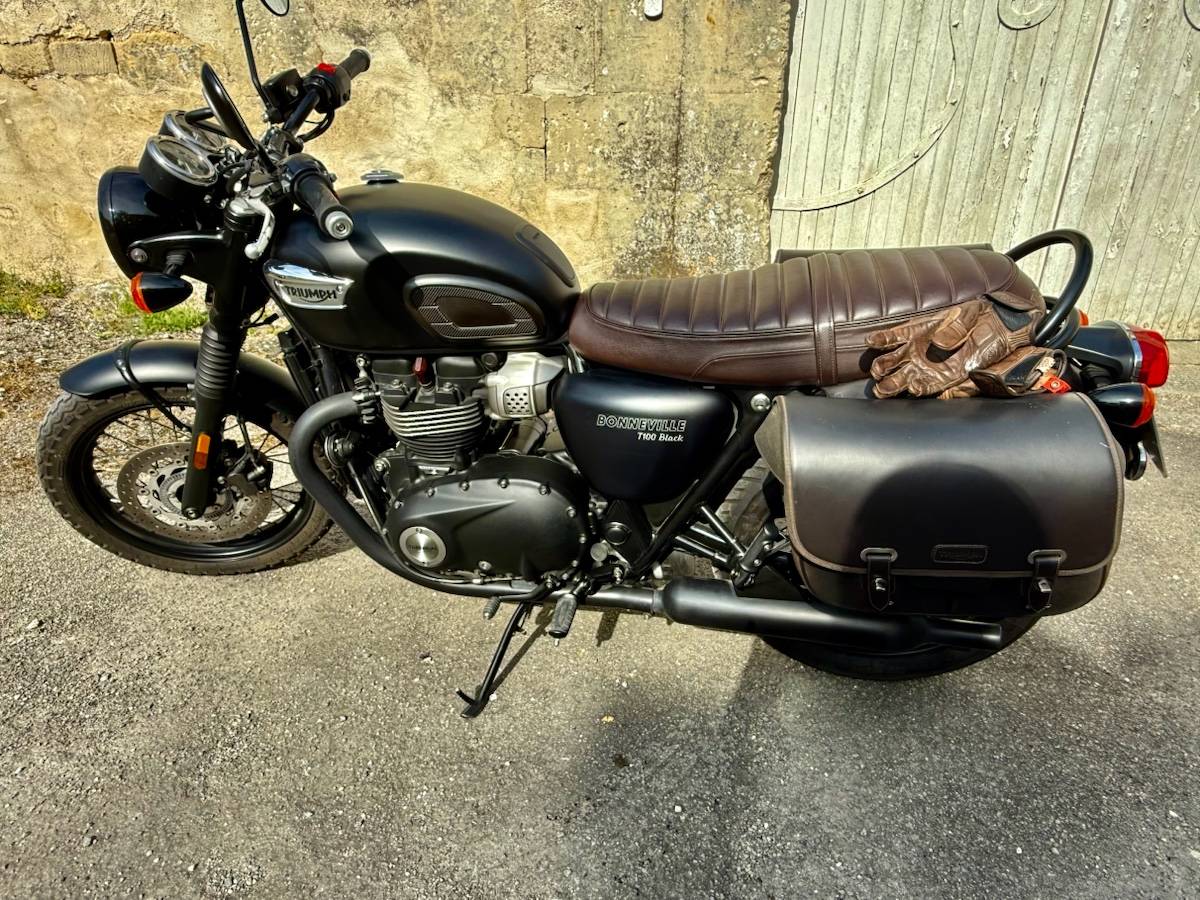 Vends Triumph Bonneville T100, 2019, 24000km