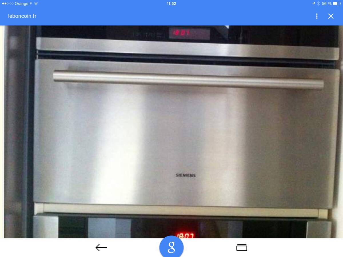 Vends four à vapeur Siemens HB24D560
