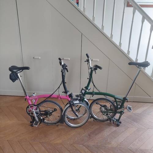 Vends deux vélos BROMPTON