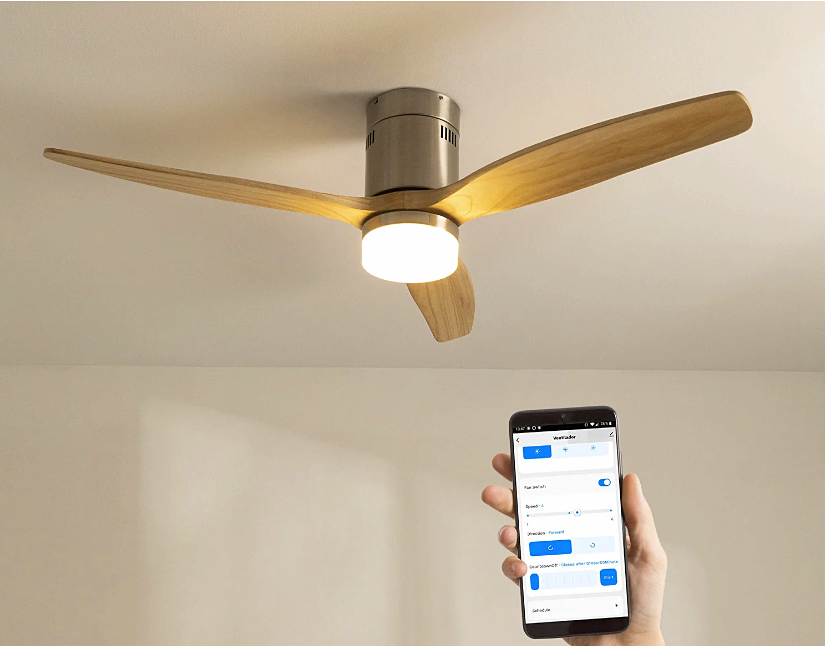 Vends Ventilateur de Plafond 40W Silencieux - Windcalm DC