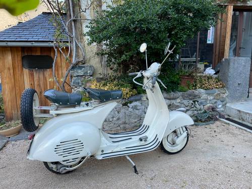Vends vespa acma 1955 blanc