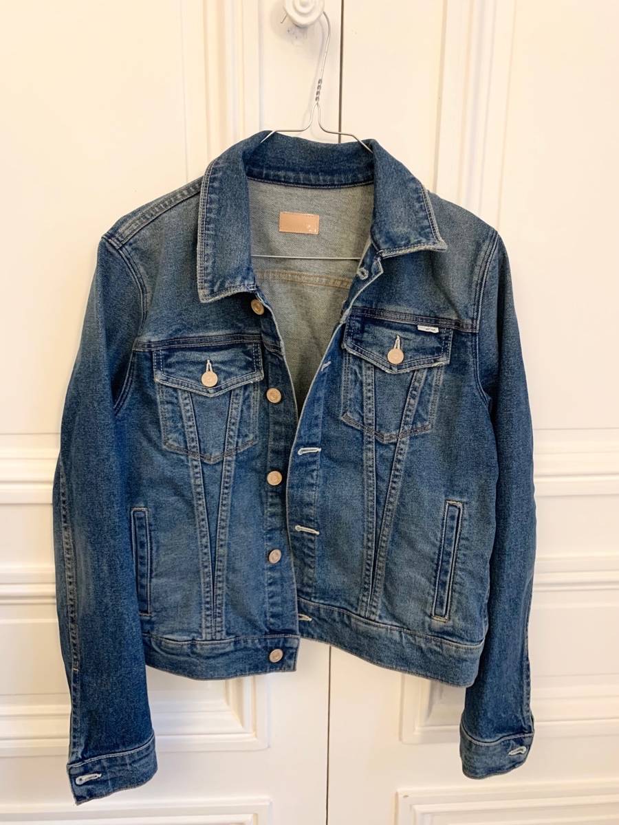 Vends veste en jean Mother en excellent état - Taille S