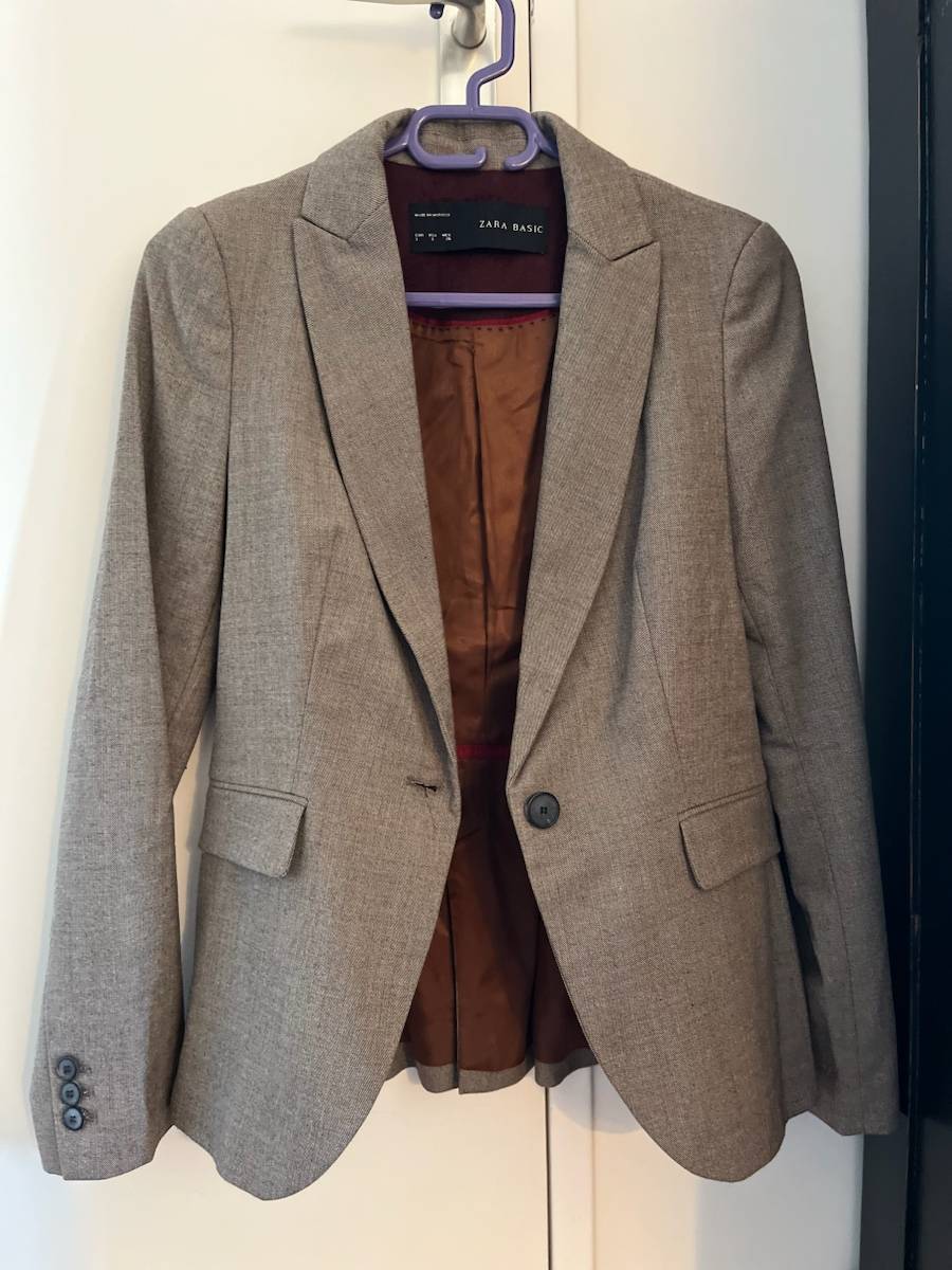 Vends veste ZARA - Taille S - Marron glacé