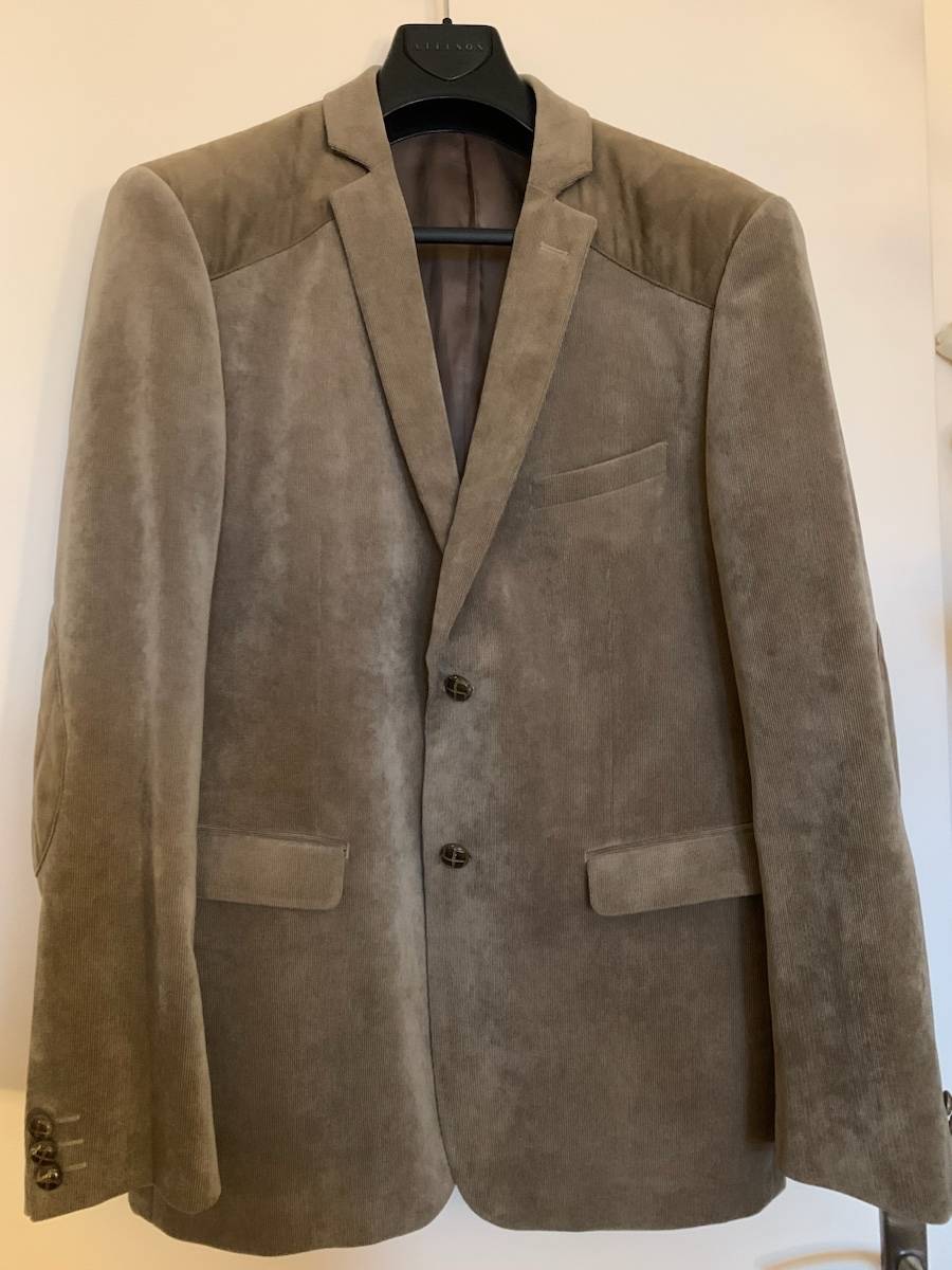 Vends veste en velours beige Devred taille 52