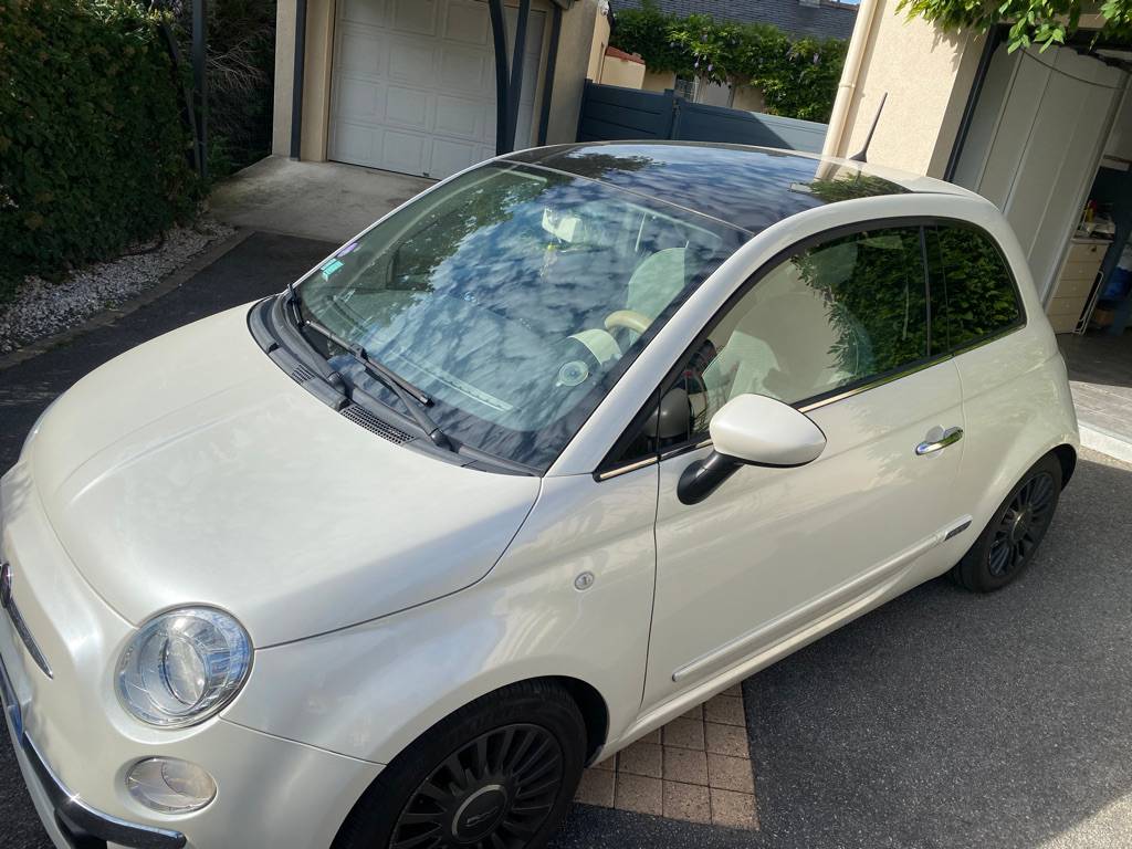 Vends Fiat 500 Lounge, 2013, 104000km