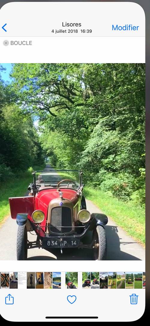 Vends voiture 99 ans