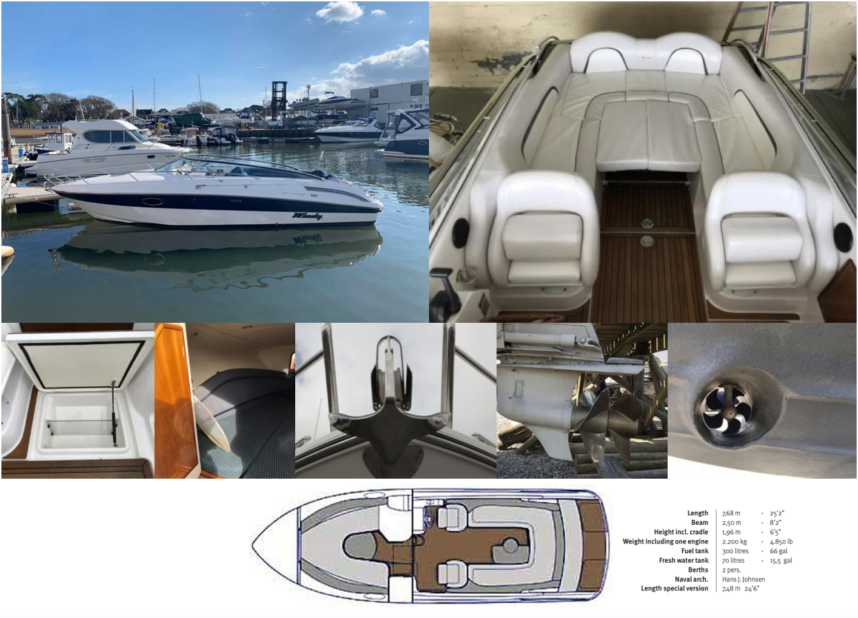 Vends Windy 25 Mirage - Le day-cruiser référence de sa catégorie