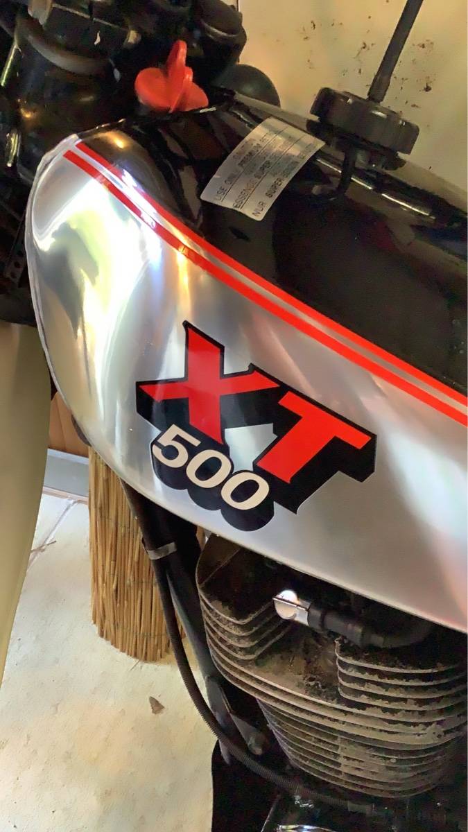 Vends Yamaha 500 XT, 1983, 14000km