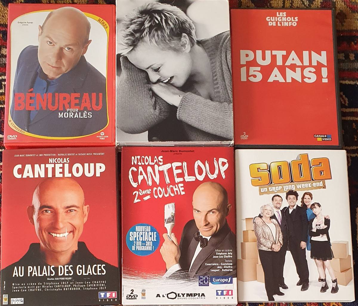 Vente DVD (lot 5)