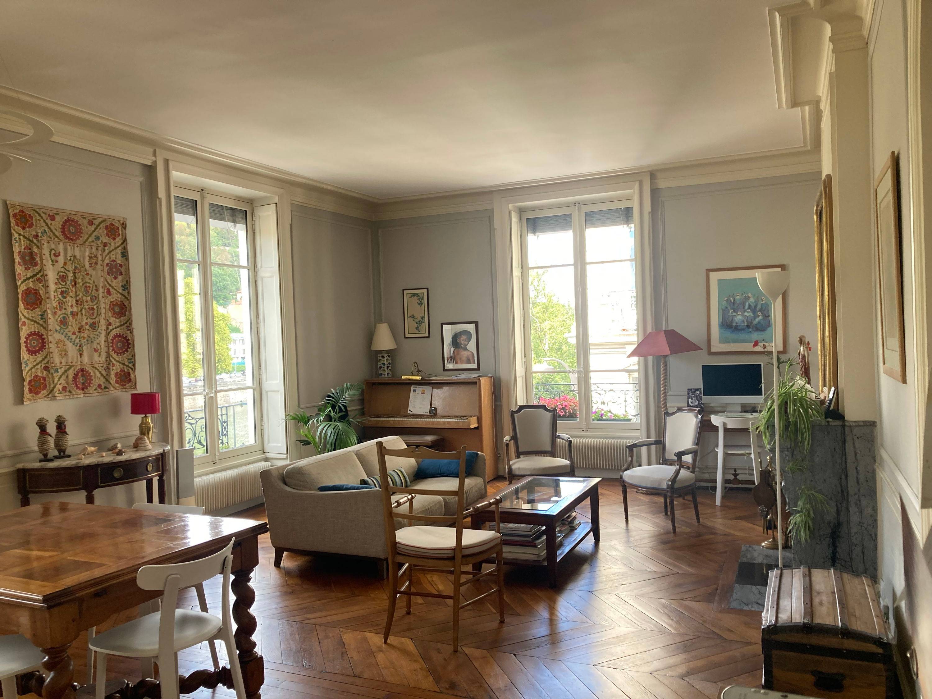 Vends appartement 130m² Quais de Saône avec vue Lyon