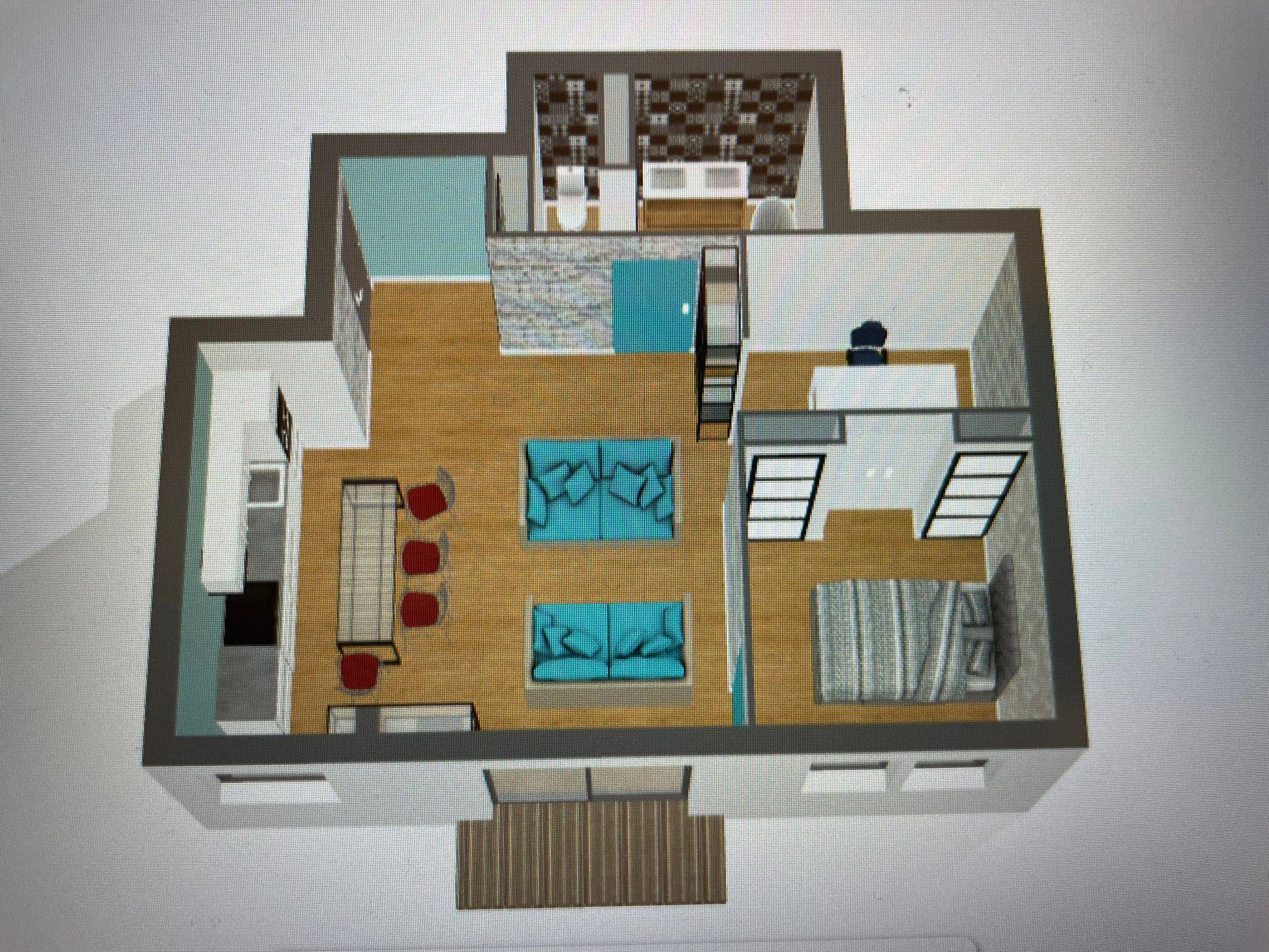 Vends appartement 55m² Paris 15ème, rue du Commerce