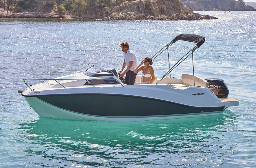 Vends bateau Quicksilver activ 555 cab, année 2020