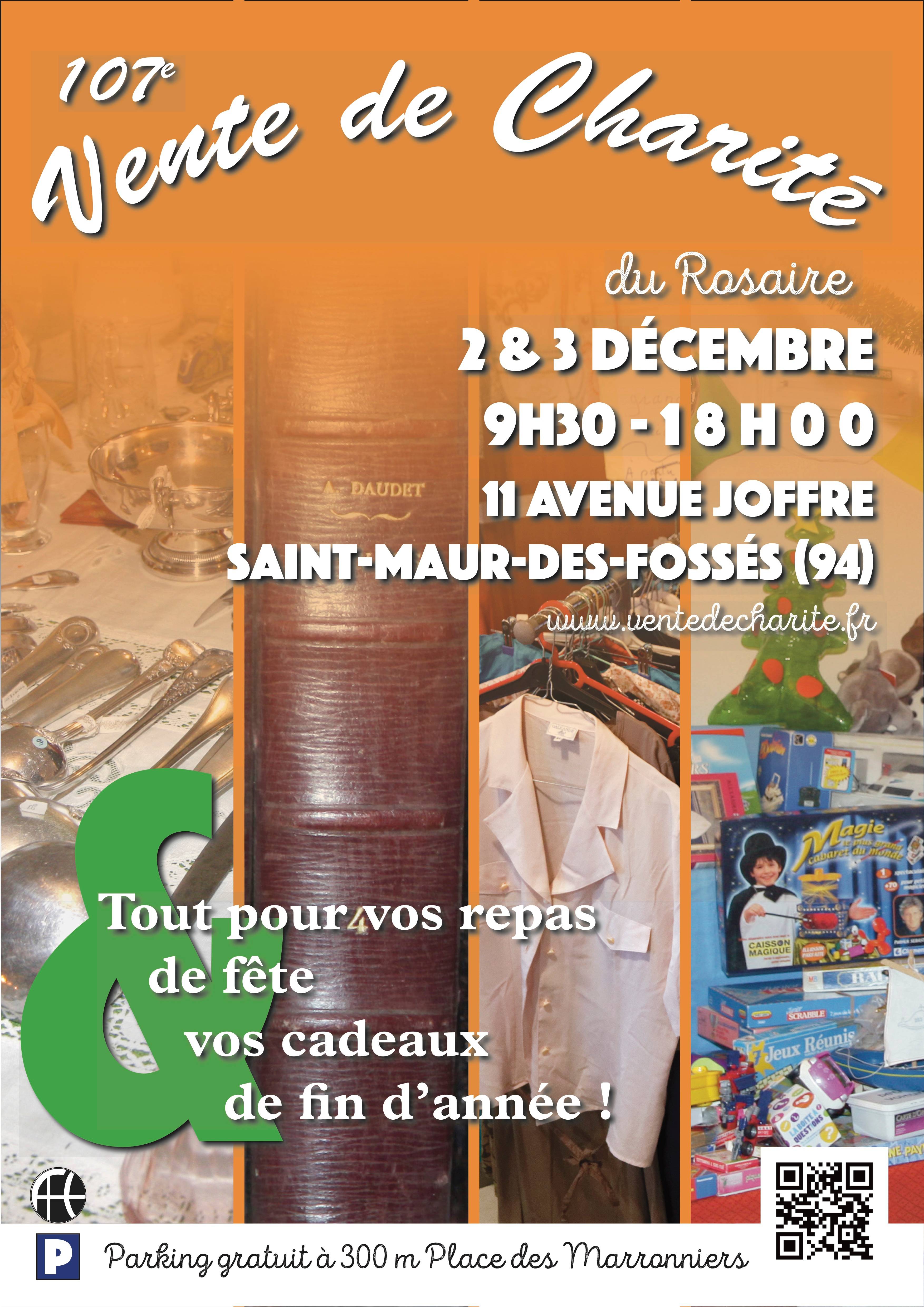 Propose 107ème Vente de Charité du Rosaire sur Gens de Confiance