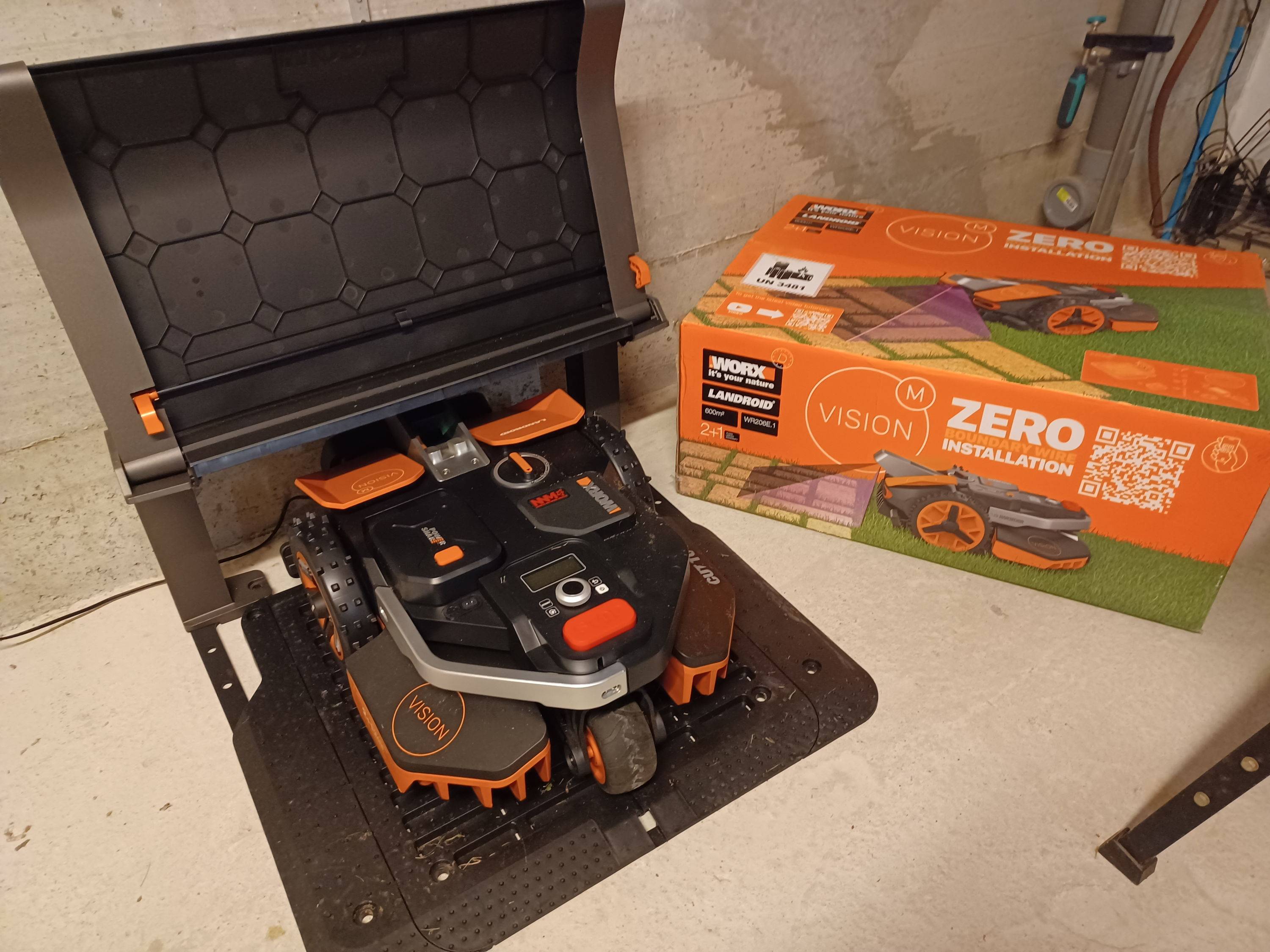 Vente robot tondeuse WORX LANDROID VISION
