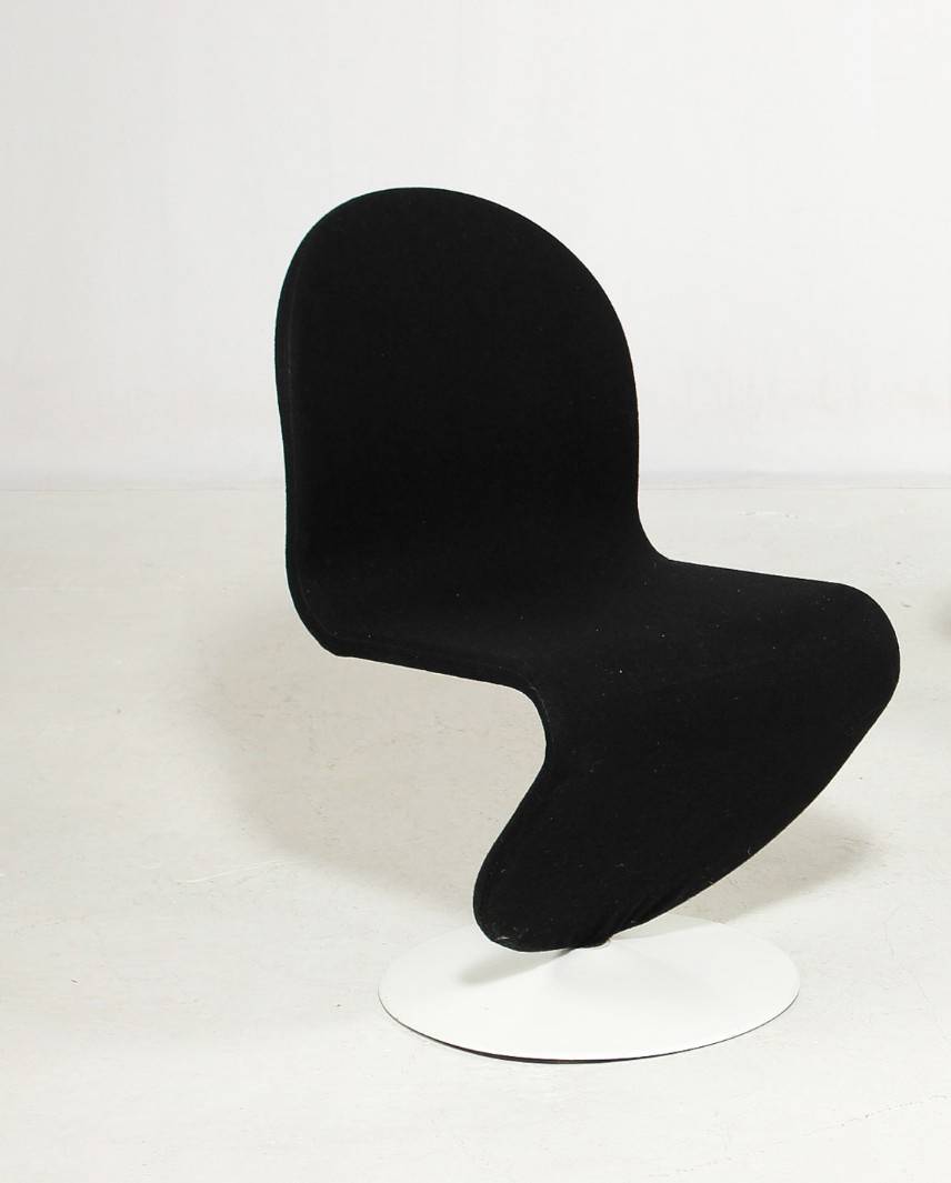 Verner Panton, chaise, modèle’Système 1-2-3’ . Pour Fritz Hansen