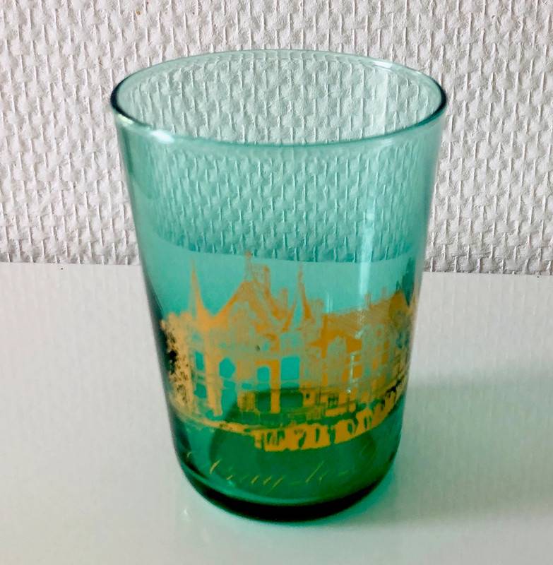 Vends verre décoration vintage Château d’Azay-le-Rideau