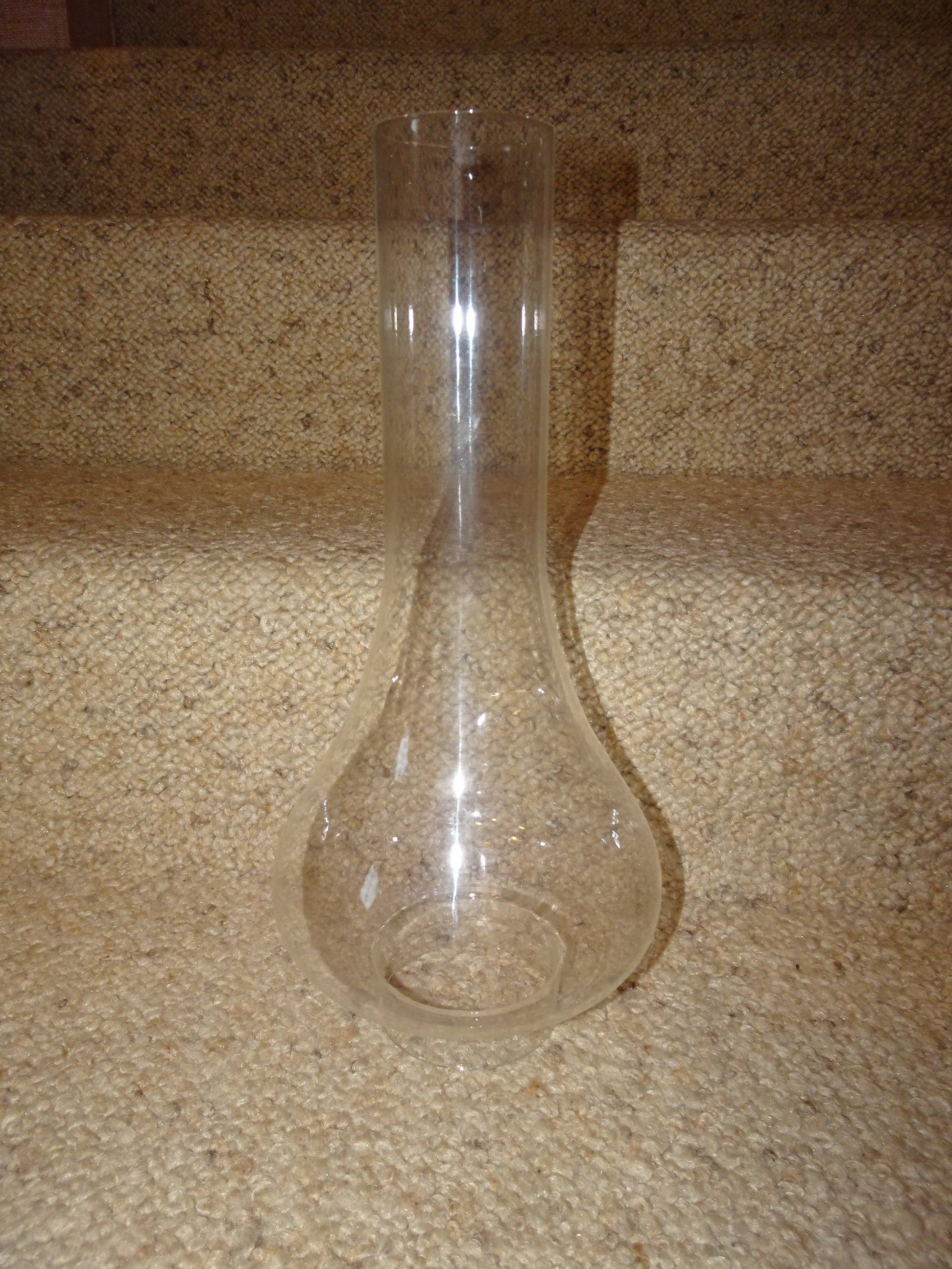 Abat-Jour Verre Transparent Pour Lampe à Huile - Cheminée Lanterne Vintage Avec Mèche Coton, Remplacement Classique Camping