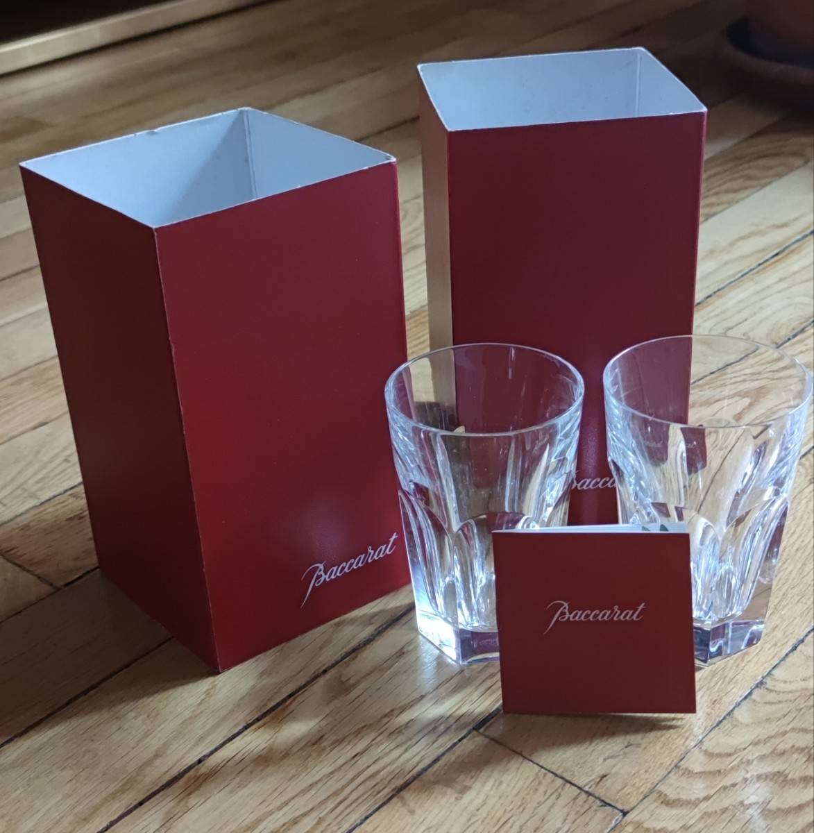 Vends verres Baccarat