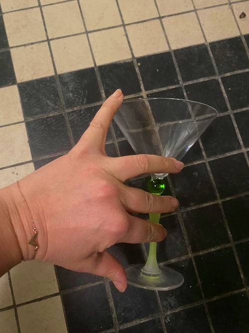 3 verres à cocktail