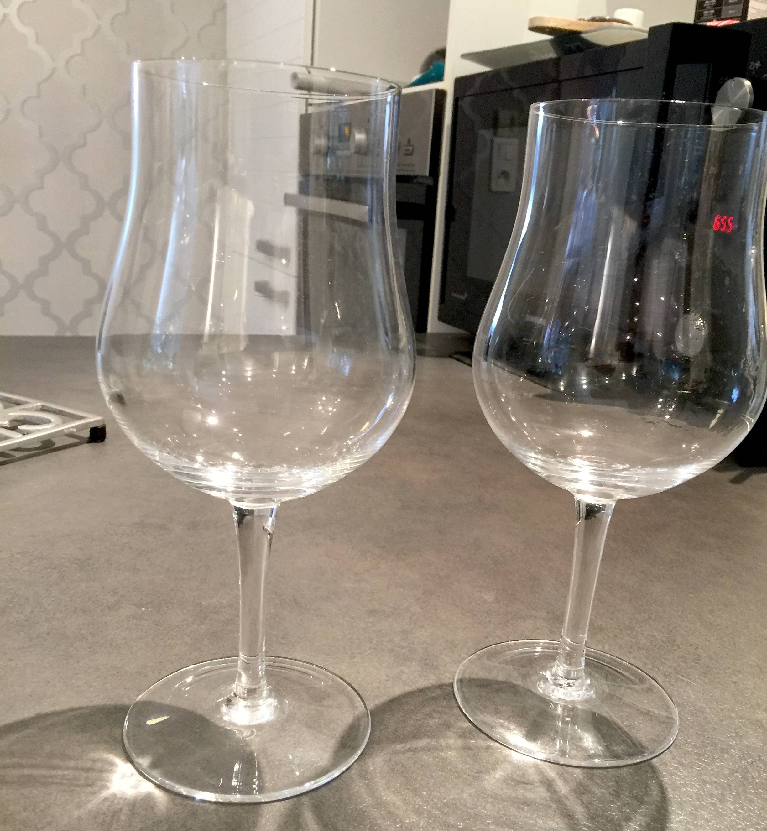 Duo verres cristal Riedel Véristas
