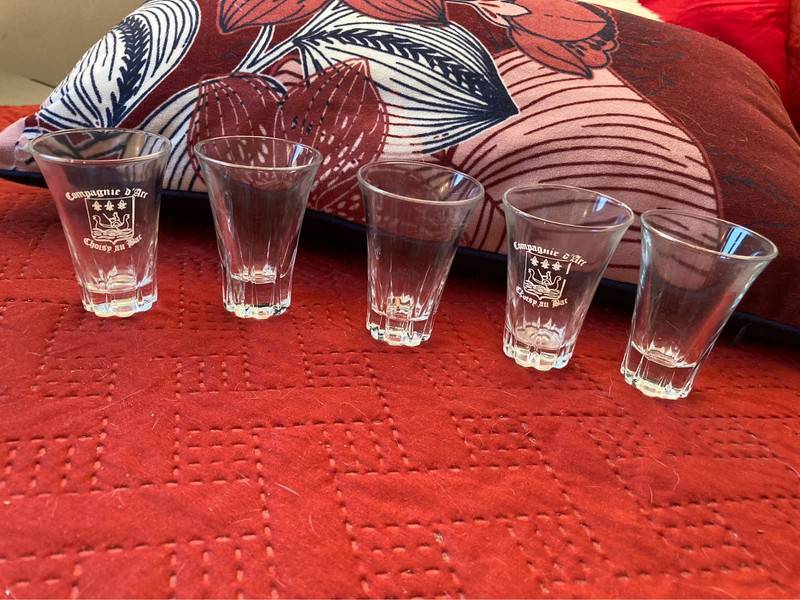 Verres à liqueur
