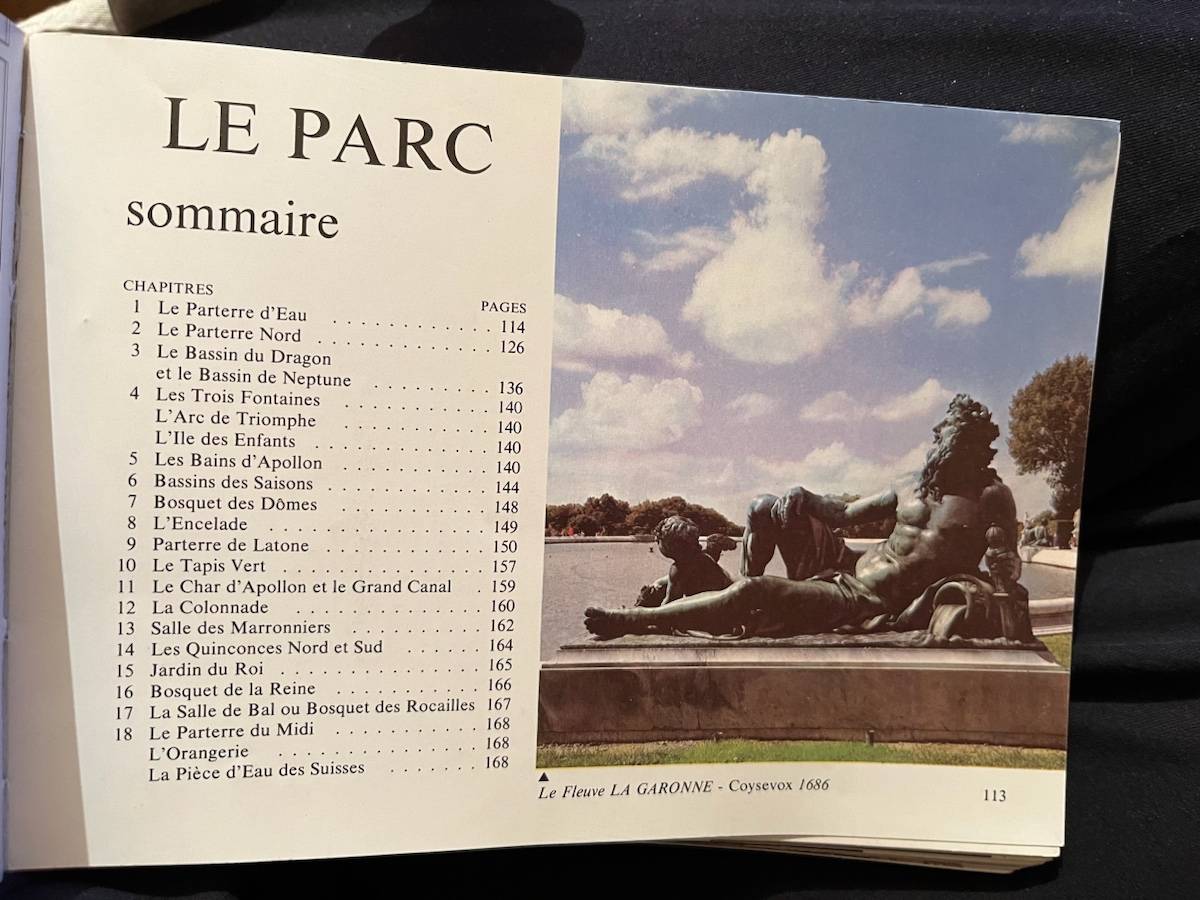 Versailles, le château, le parc, les trianons on Gens de Confiance