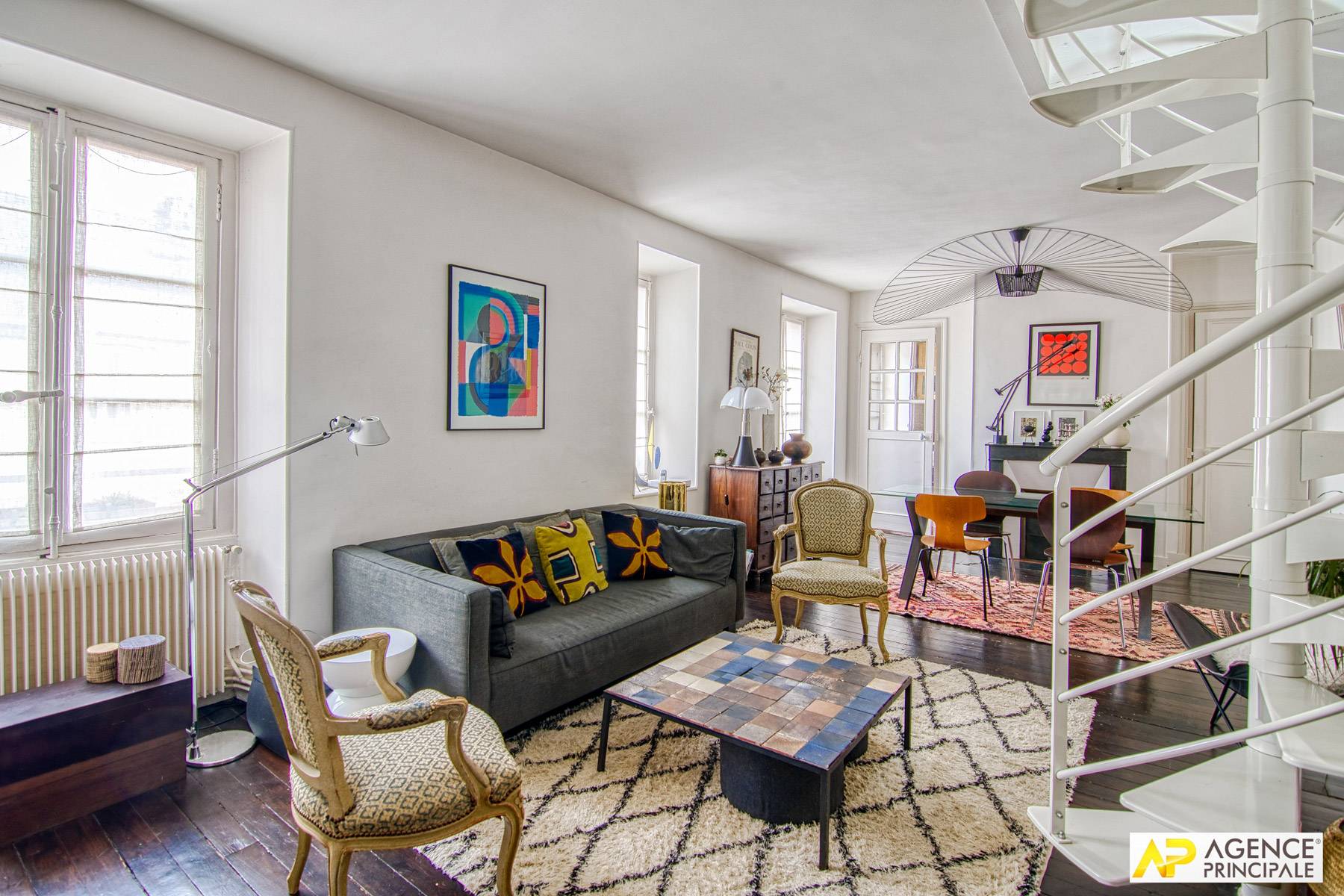 Vends Versailles NotreDame Appartement duplex 3 pièces 88.5m² au sol