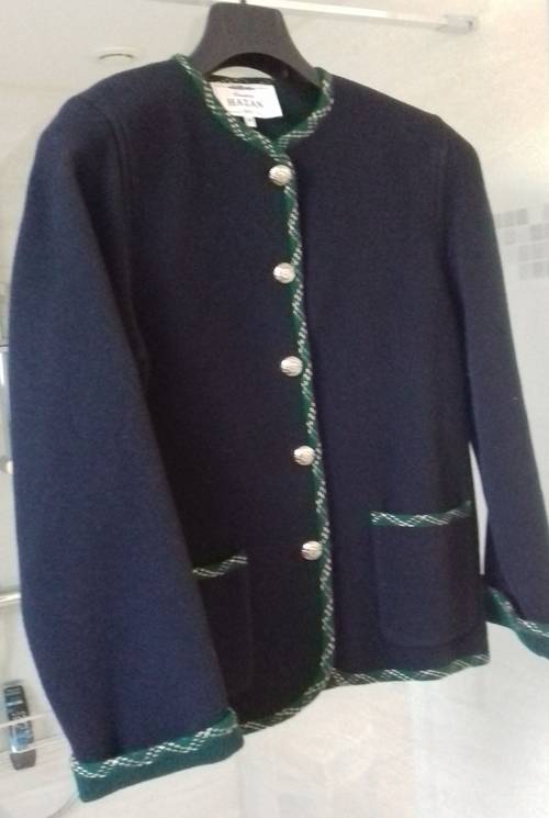 Veste Autrichienne bleu marine Hazan T42