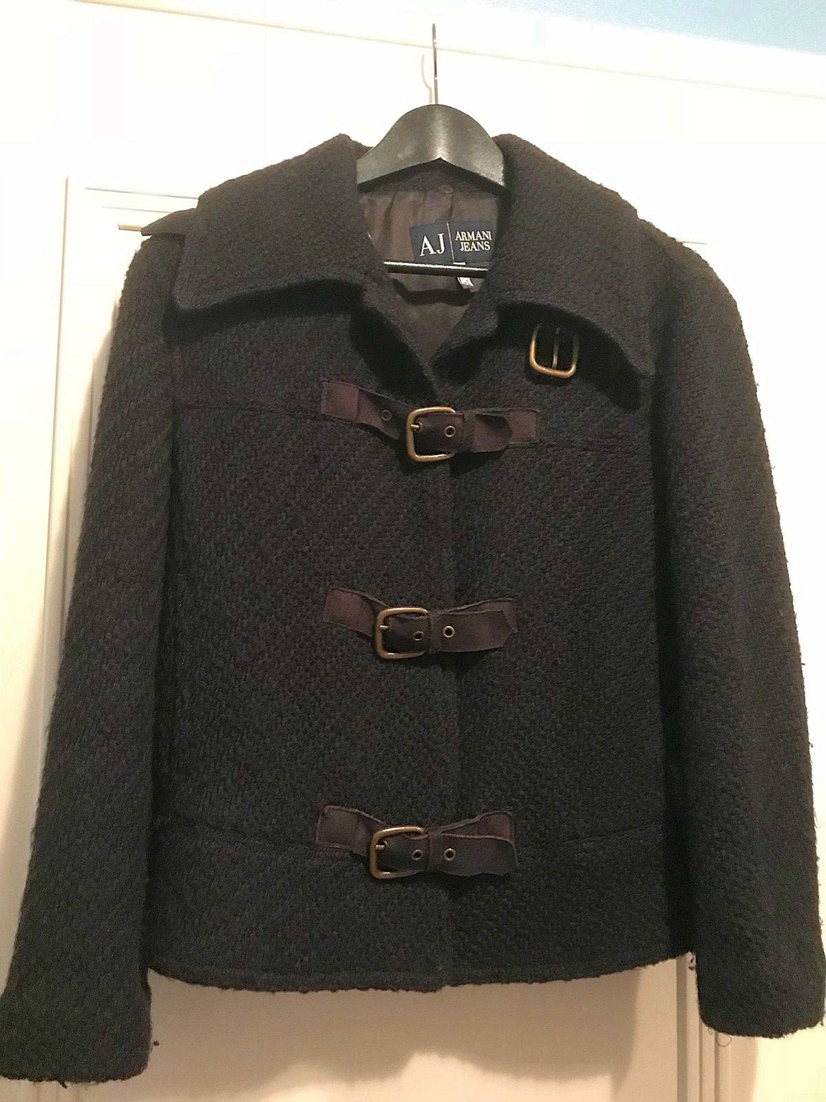 Veste blouson Armani Jeans en laine très bon état