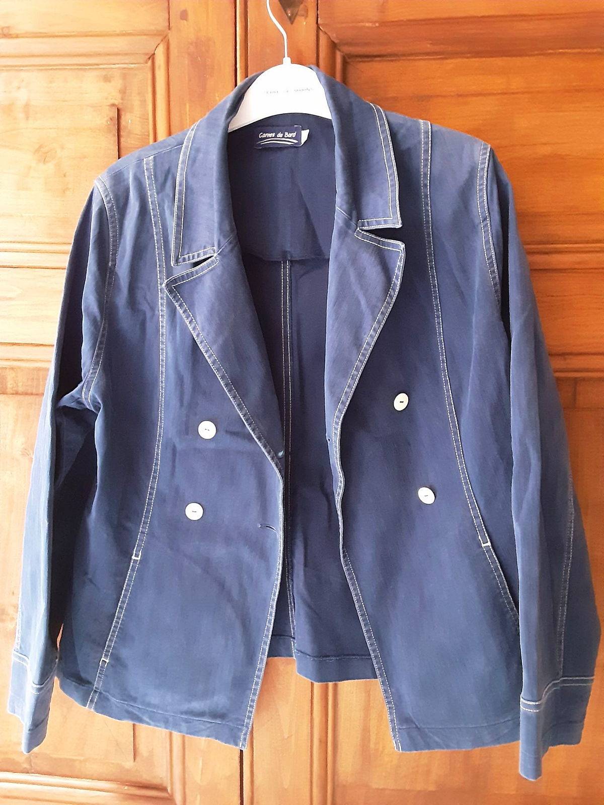 Veste marine Carnet de Bord - Taille S