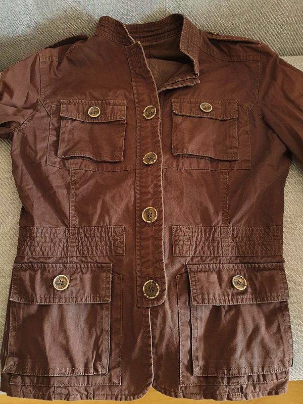 Veste marron Zara