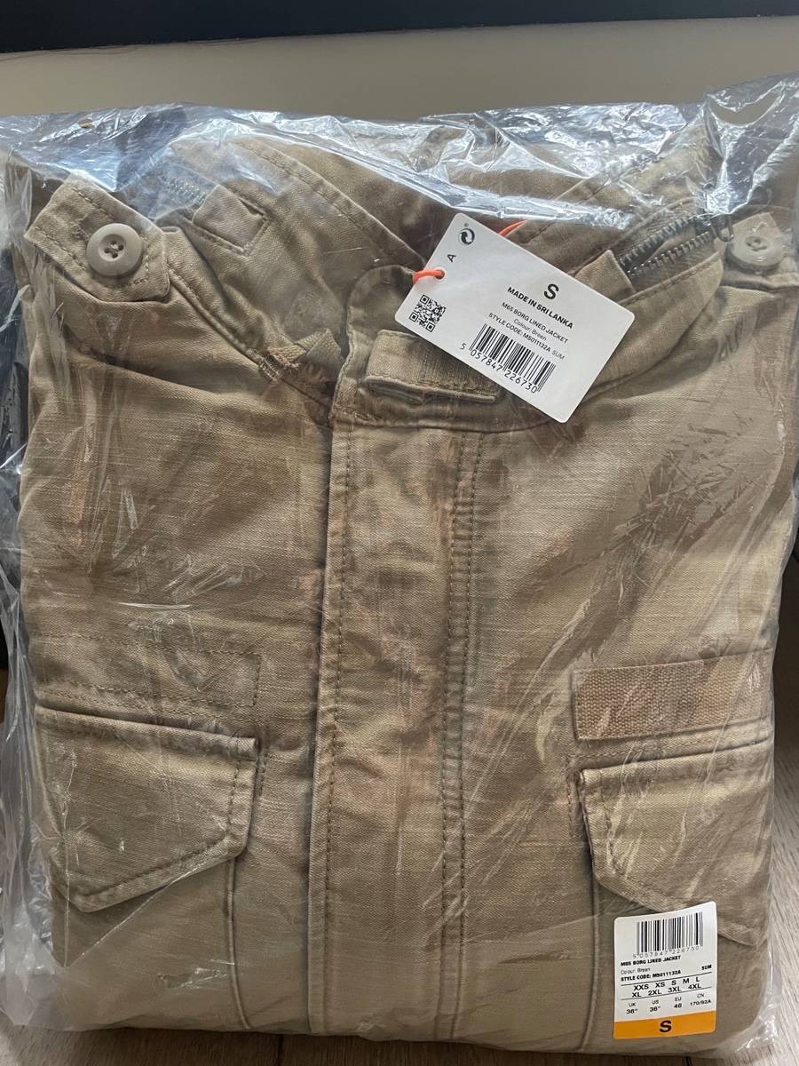 Veste Militaire Superdry Rookie Homme - Taille S - Neuf Avec Étiquettes