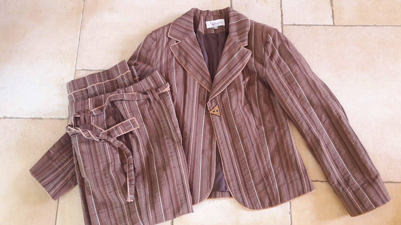Veste et pantalon assortis T38