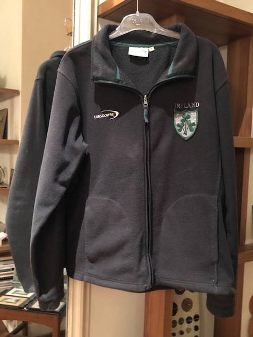 Vends veste polaire Lansdowne vert anglais avec écusson de l’Irlande - Taille M