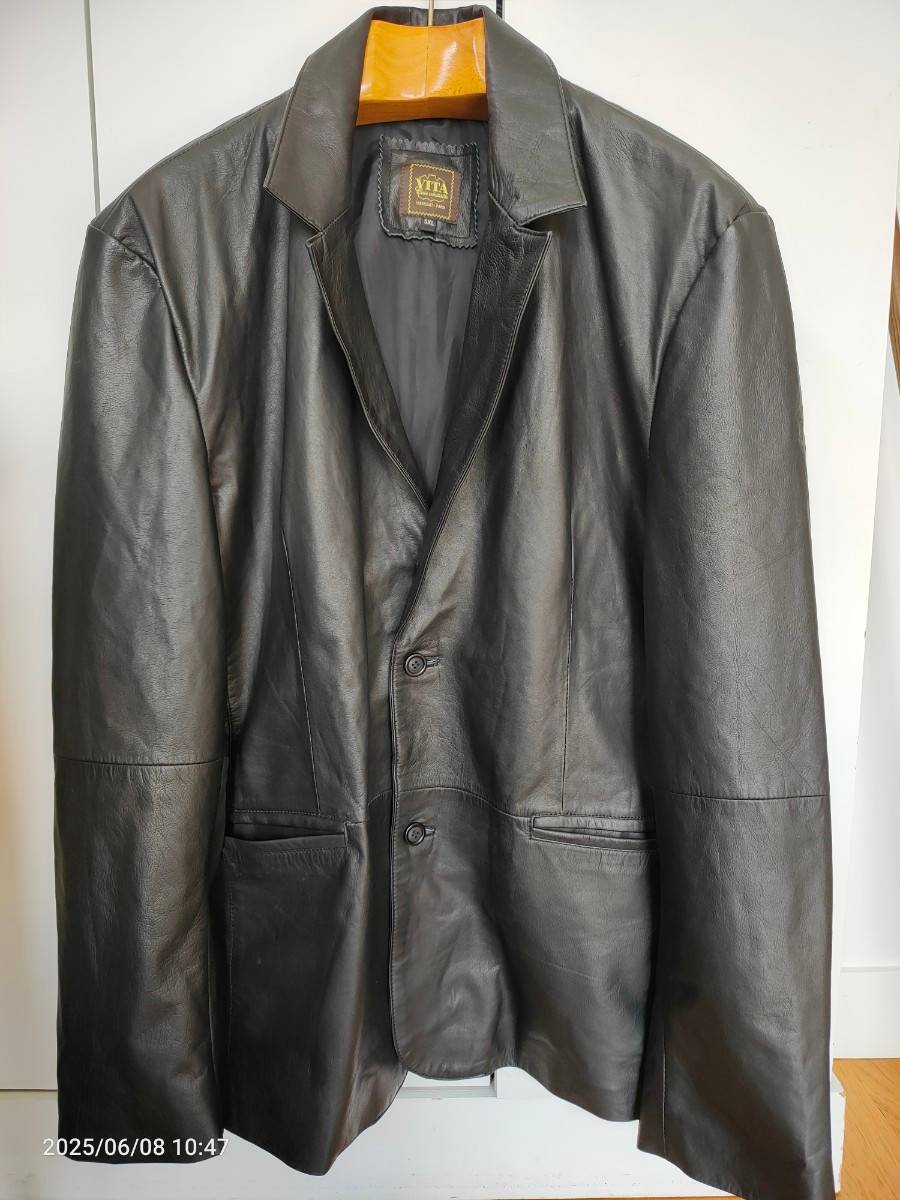 Vends veste en cuir souple - Taille 5XL