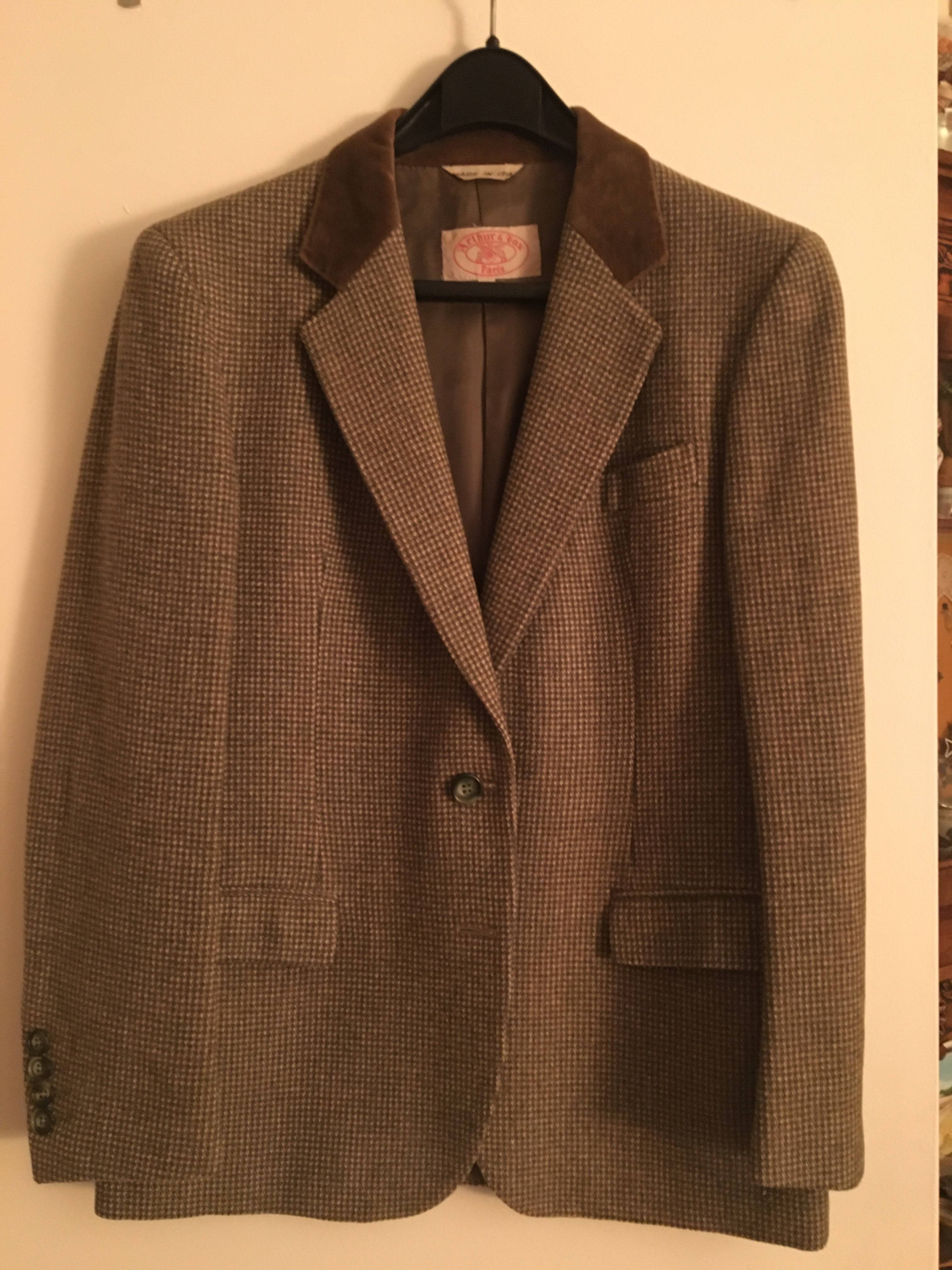 Vends veste tweed élégante Marque Arthur Fox - Taille M