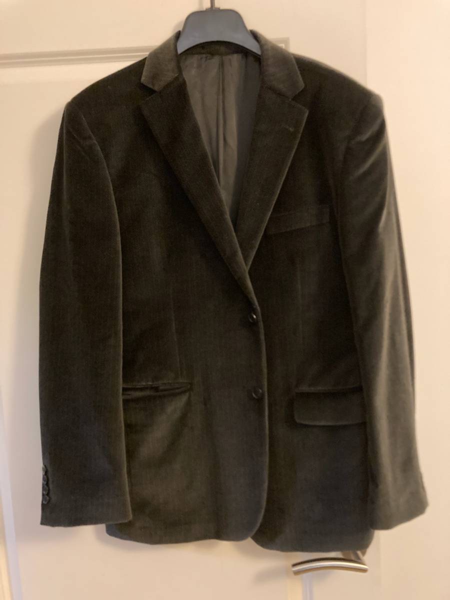 Vends veste velours rasé chevrons Kos’sons - Taille L