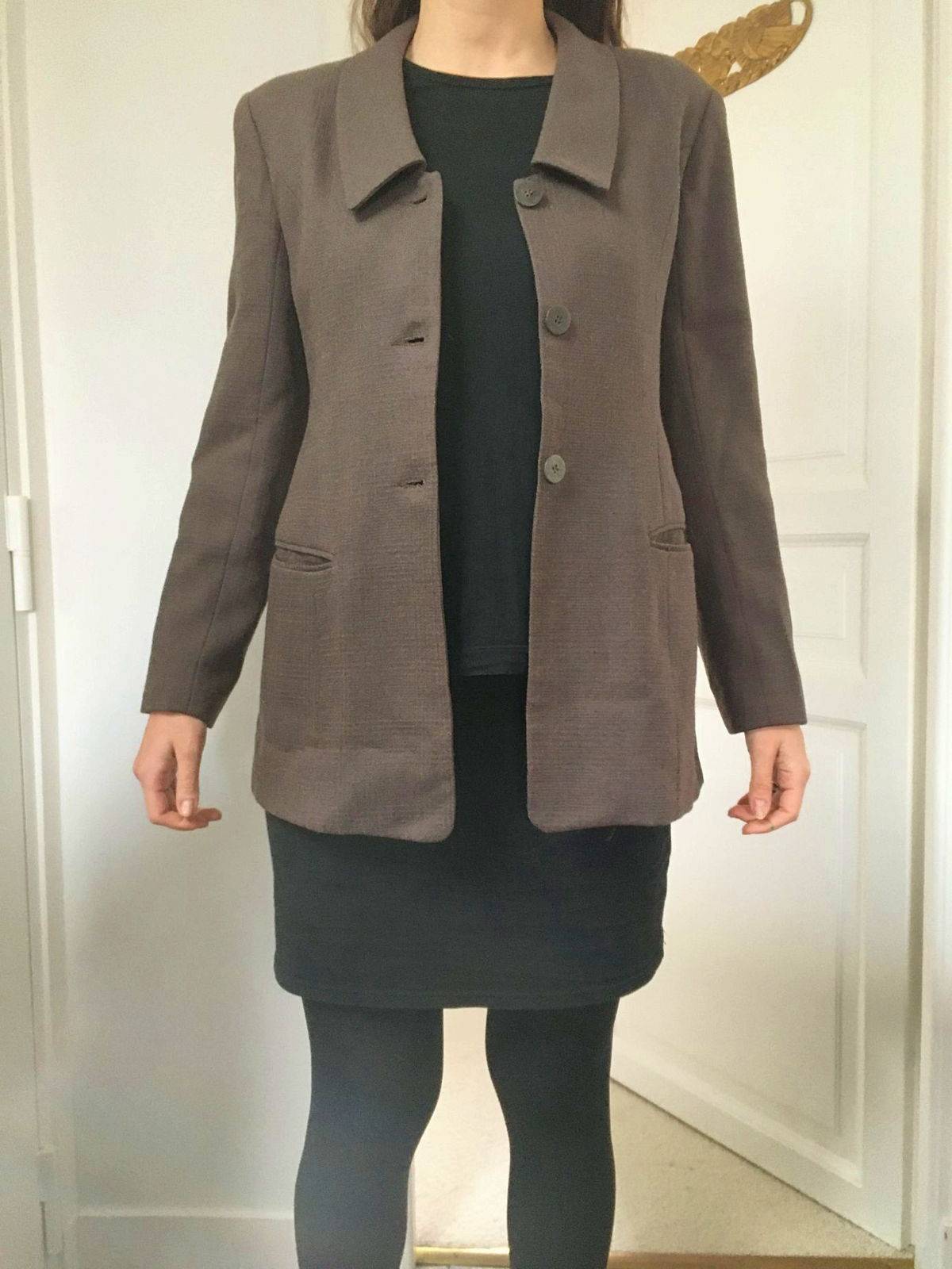 Veste vintage années 1990 Isabel Ardée taille 2 1OO% laine