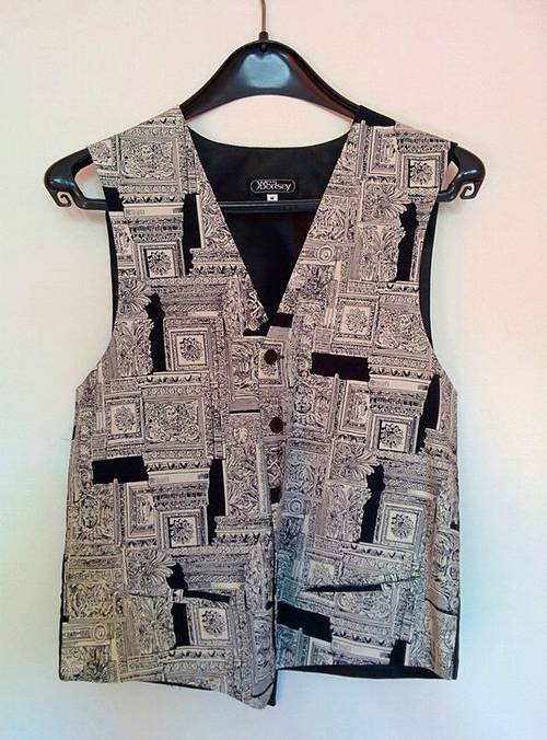Veston Yves Dorsey noir et blanc taille M état neuf