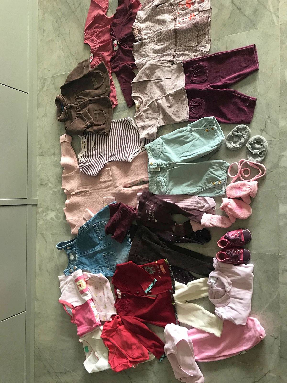 Lot Vêtement Fille NEXT 5-6 Ans - Tenue été Short En Denim