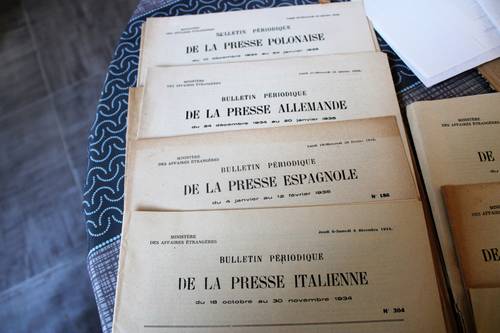 Vieux journaux et revues