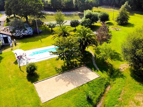 Loue Villa arboré au bord de l’eau (Tennis+Piscine) 9 couchages Bayonne