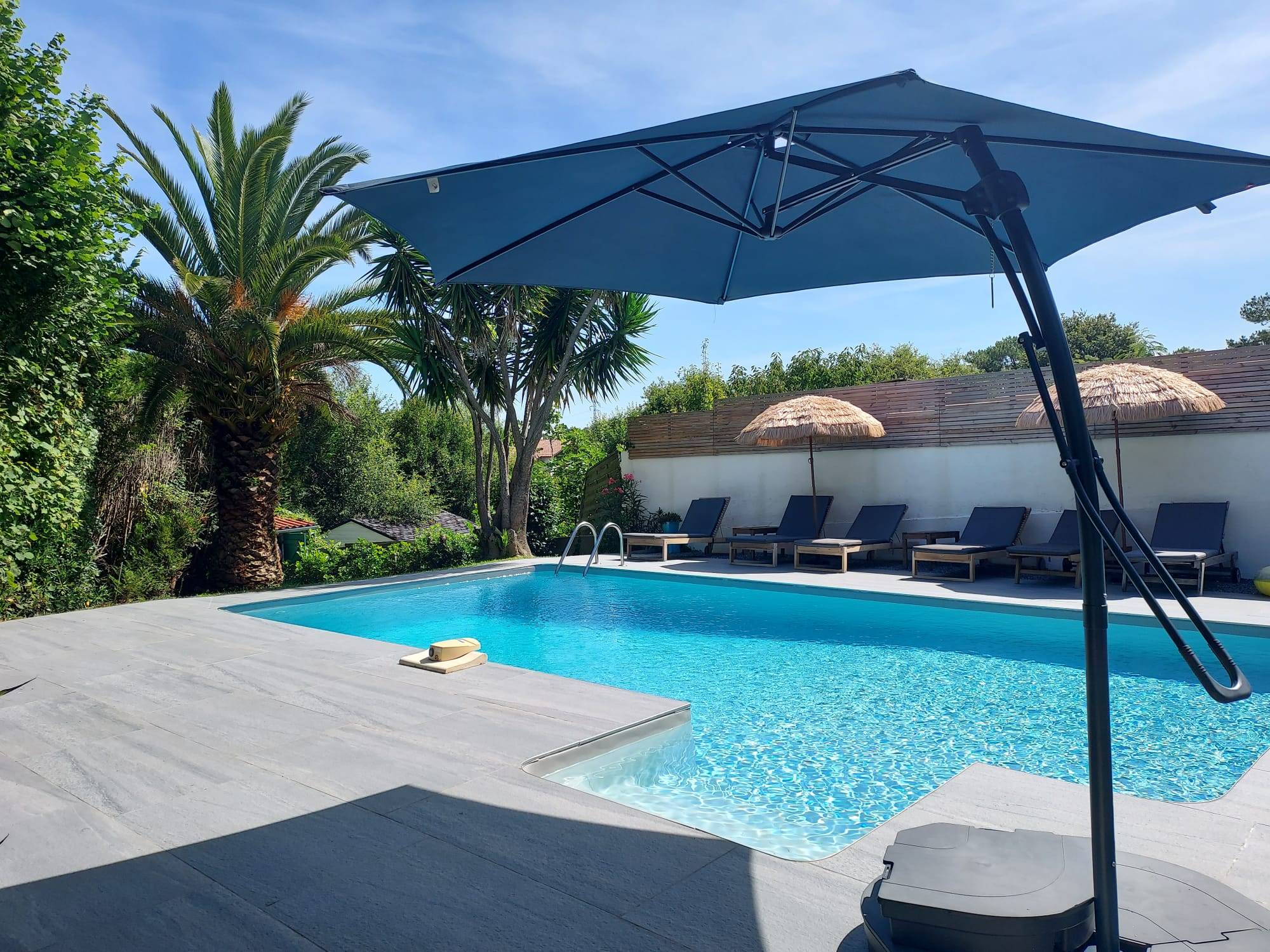 Loue villa à 5 min des plages avec grande piscine - 6 couchages - Bidart (64)