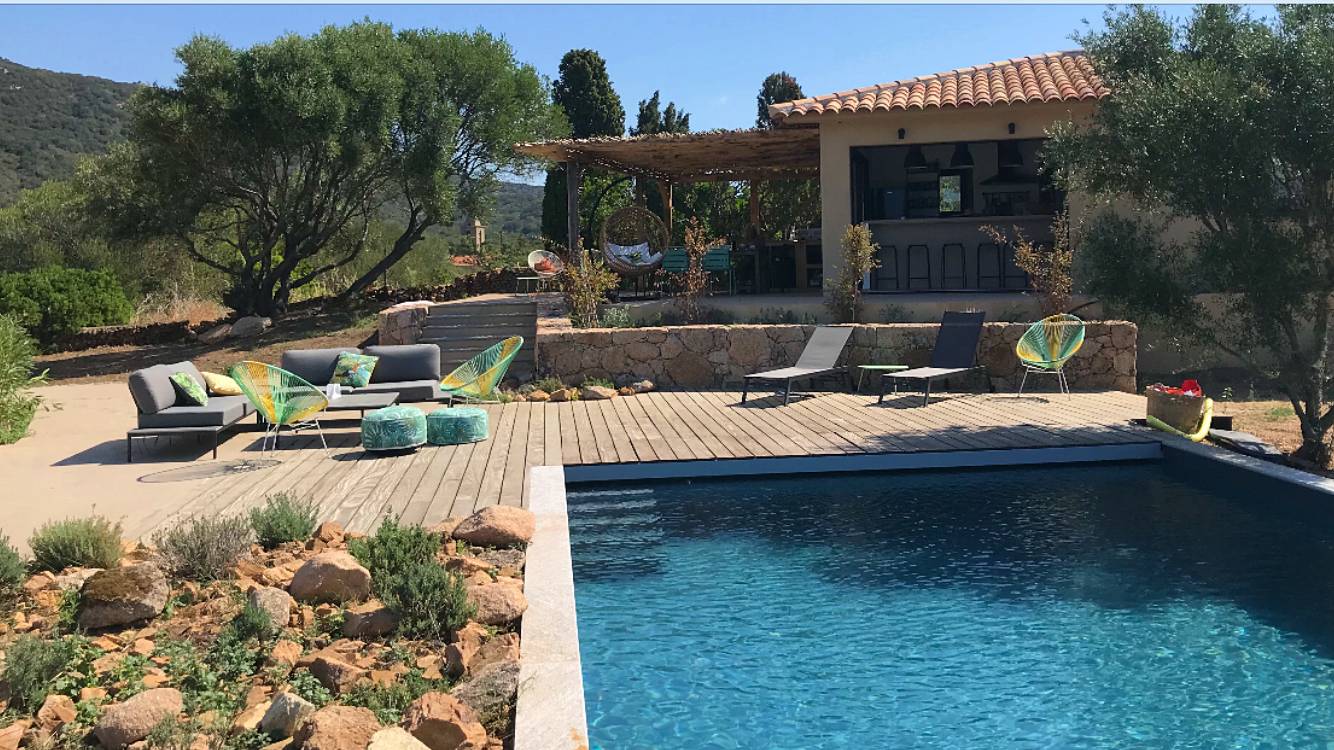 Loue villa de charme proche Pianottoli - 5 couchages - 2 chambres - Figari (20)