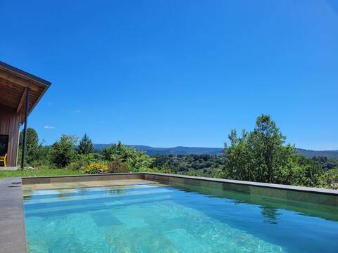 Loue villa Celeste Ardèche - 8 couchages