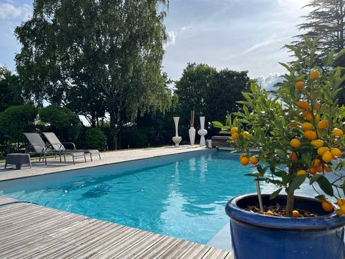 Loue villa contemporaine avec piscine en Vendée - 4 chambres, 8 couchages, Nalliers (85)