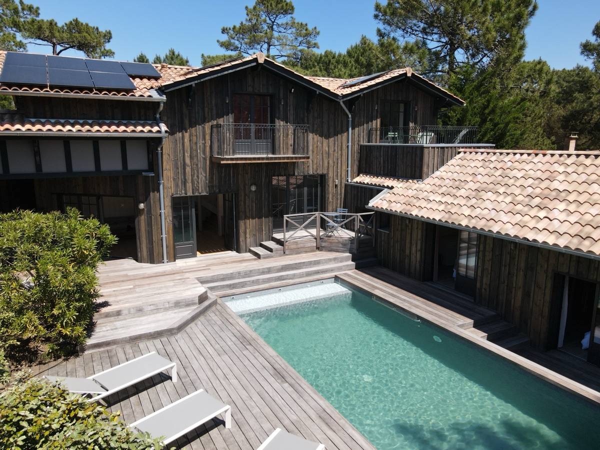 Loue villa fabuleuse, renovee avec piscine, calme proche bassin ocean, 10 couchages Lège-Cap-Ferret